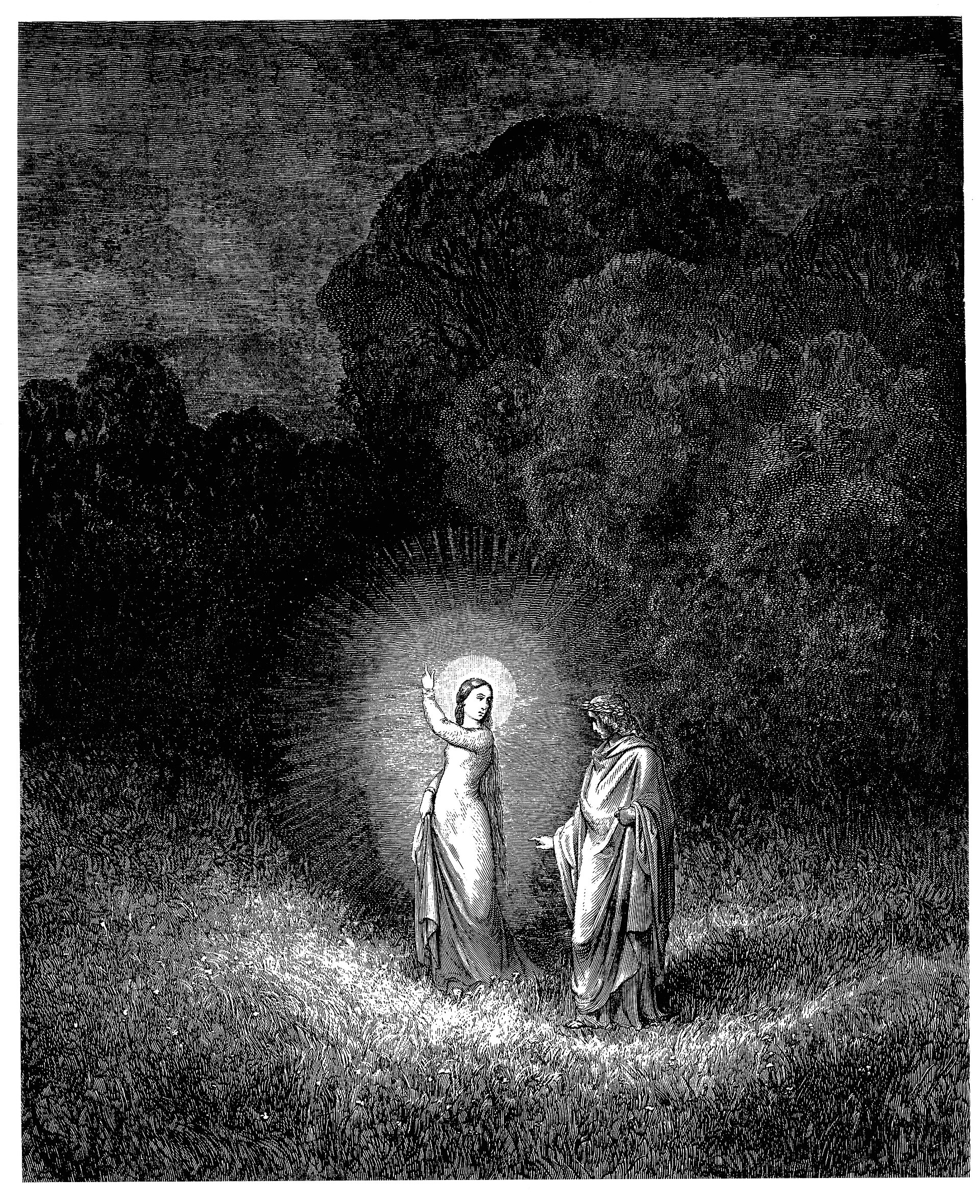 Beatriz, guia celeste de Dante