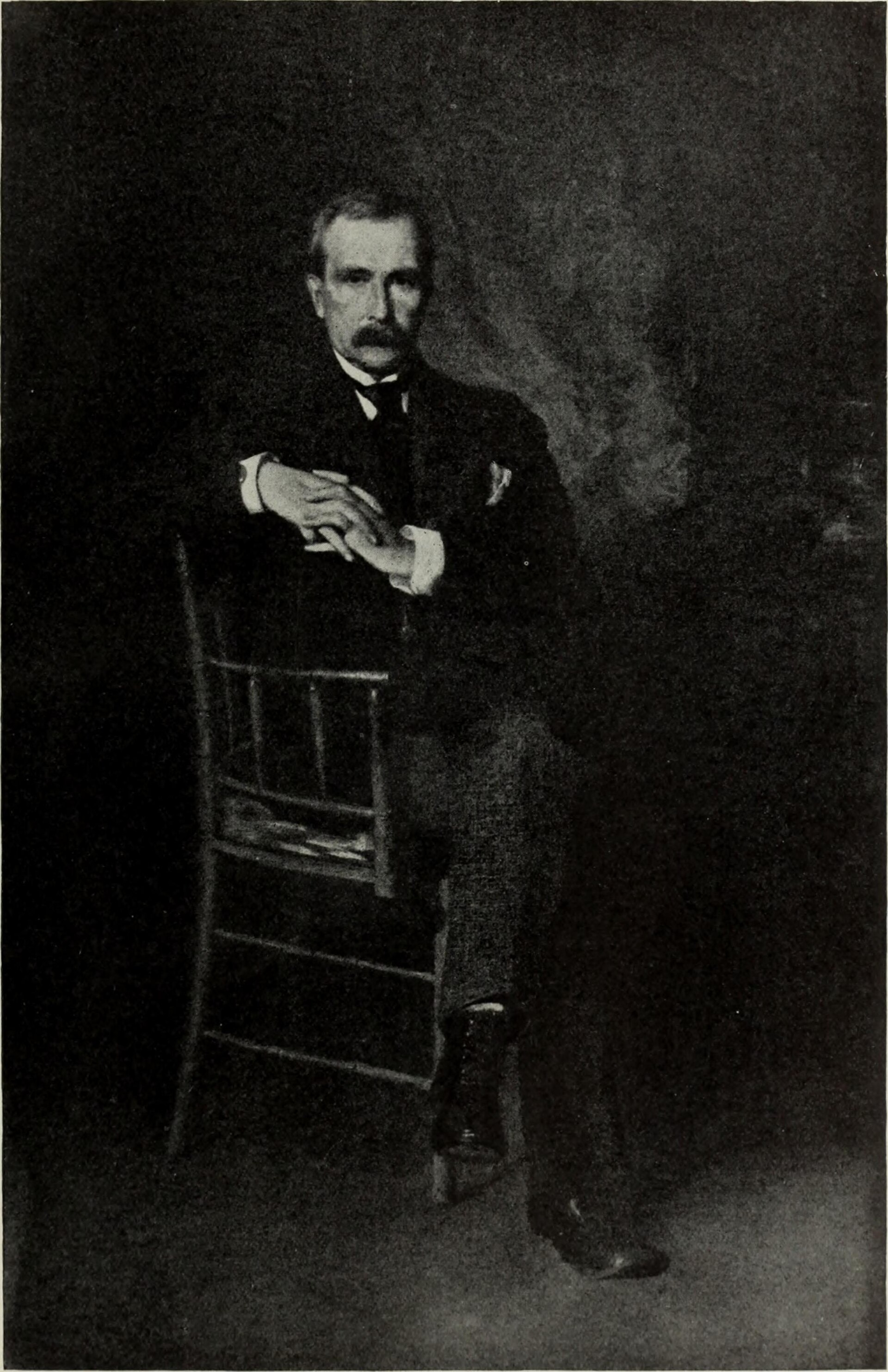 Retrato de John D. Rockefeller, fundador da Standard Oil.