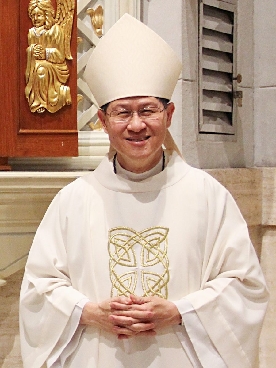 O cardeal Luis Antonio Tagle