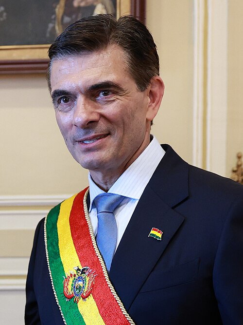 Rodrigo Paz — Presidente da Bolívia
