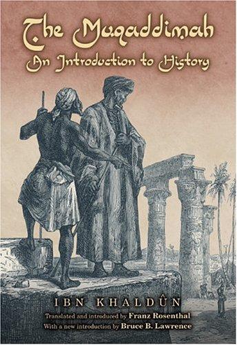 Capa de uma edição da Muqaddimah, de Ibn Khaldun.