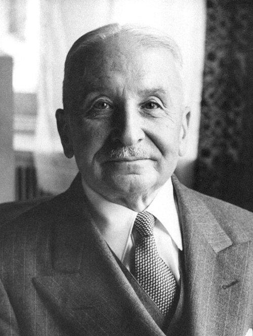 Ludwig von Mises, economista da Escola Austríaca.