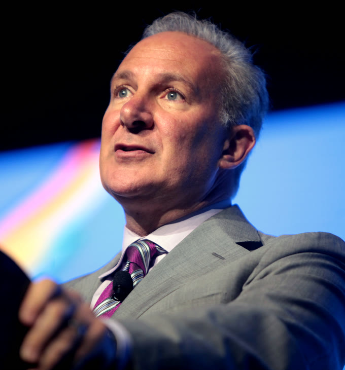 Retrato de Peter Schiff.