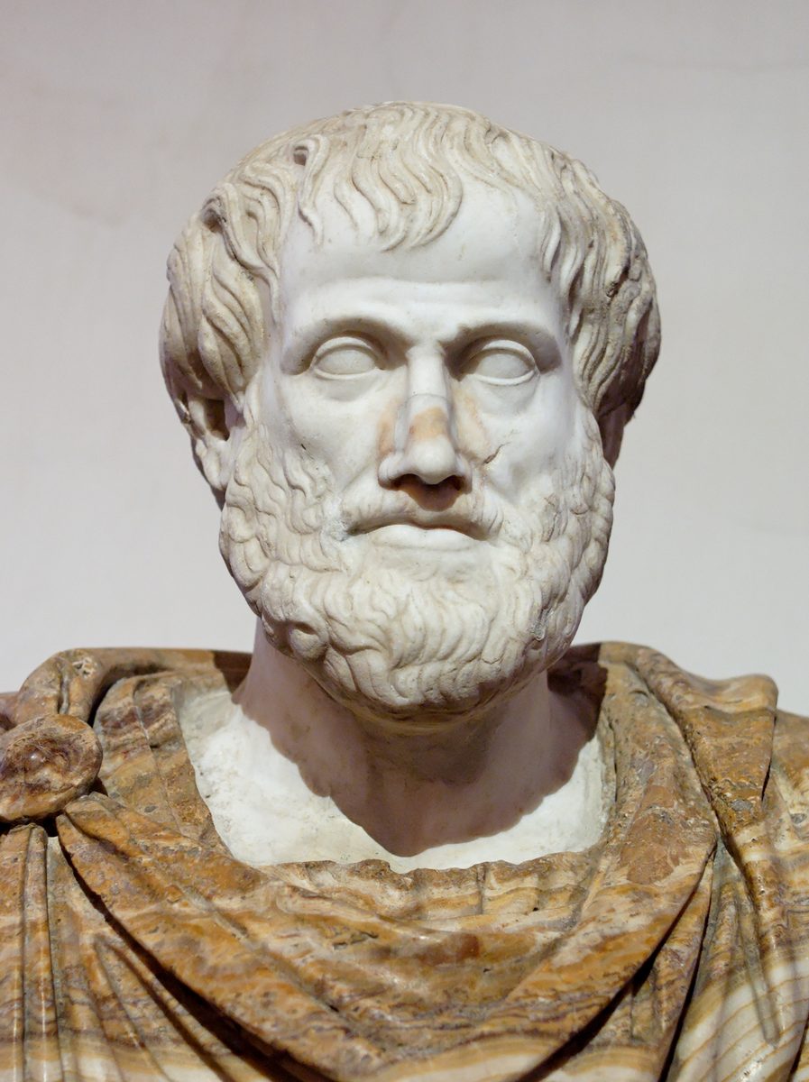 Busto de Aristóteles.