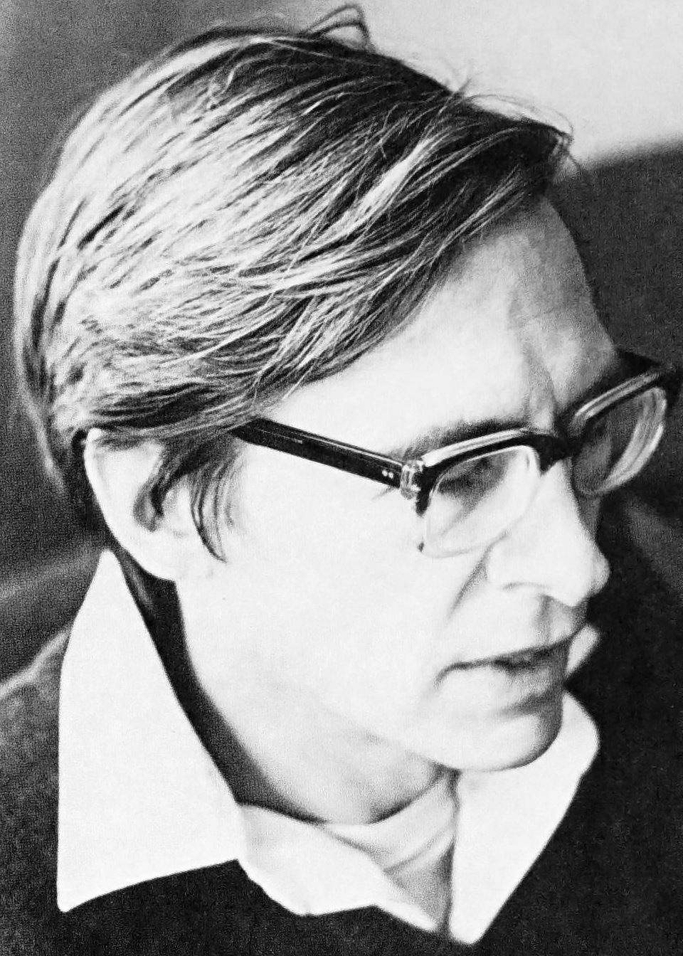 Retrato de John Rawls em 1971.