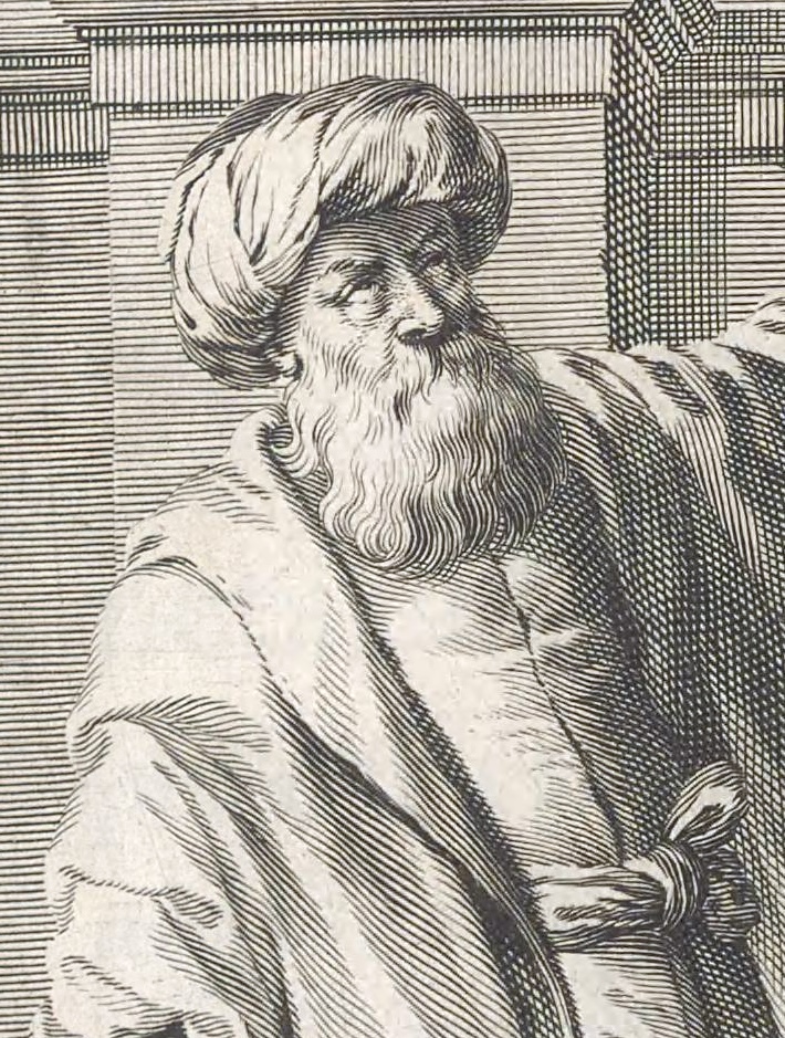 Retrato de Ibn al-Haytham, o Alhazen.