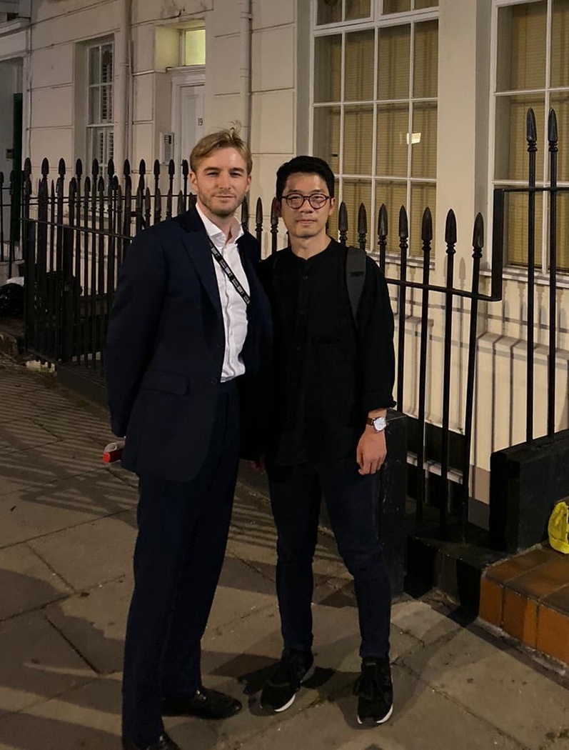 Nathan Law, ativista de Hong Kong exilado em Londres, em julho de 2020.