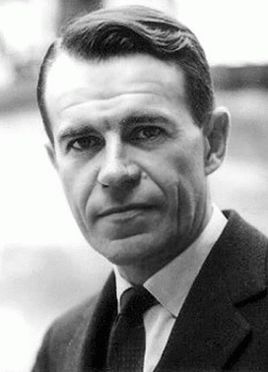 Retrato em preto e branco de Carlo M. Cipolla, historiador econômico italiano