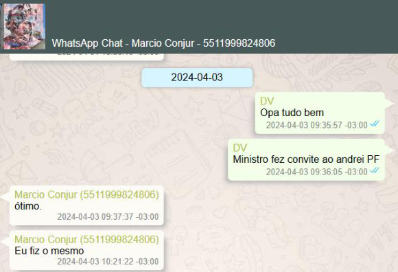Convite a Andrei