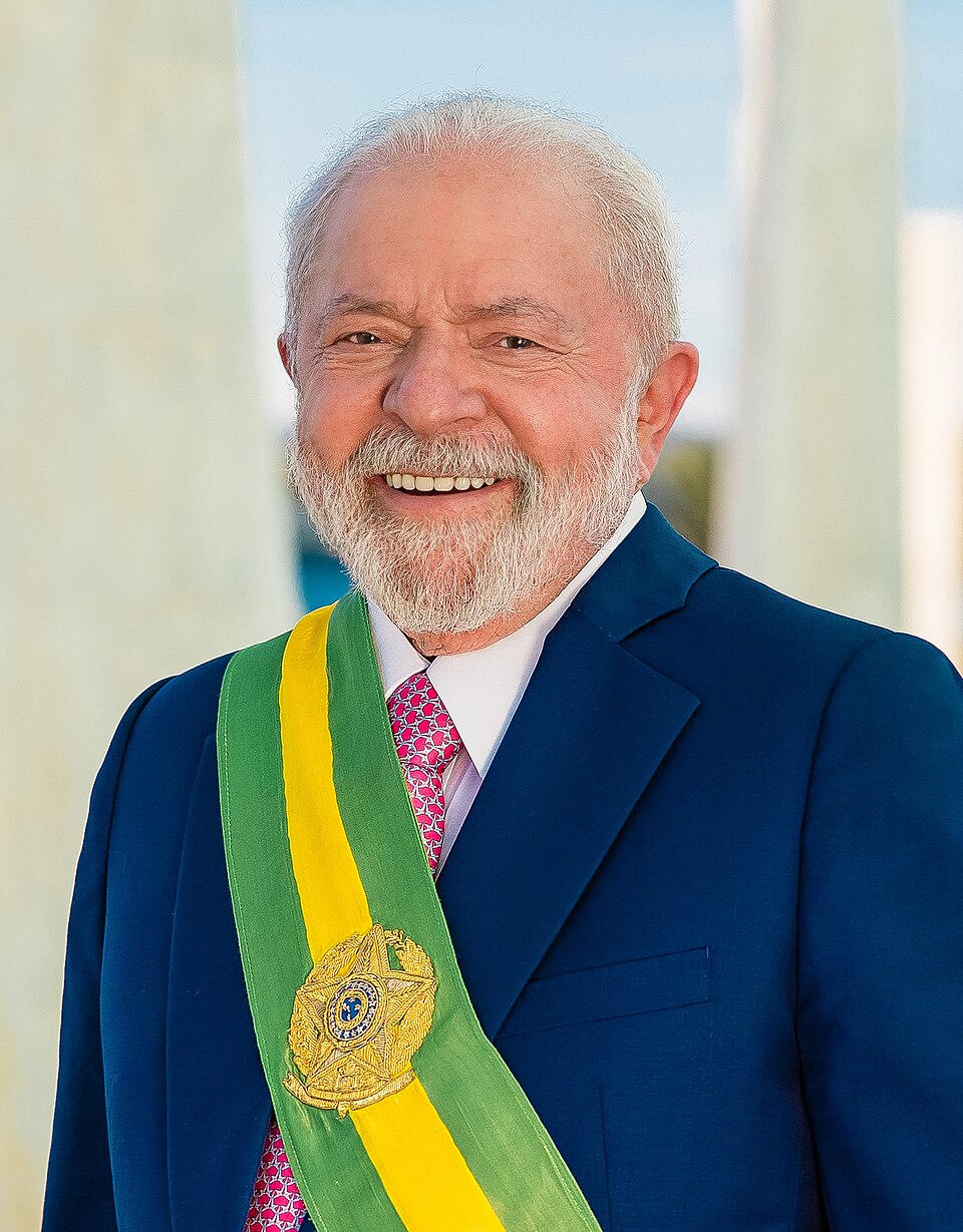 O presidente Luiz Inácio Lula da Silva em foto oficial