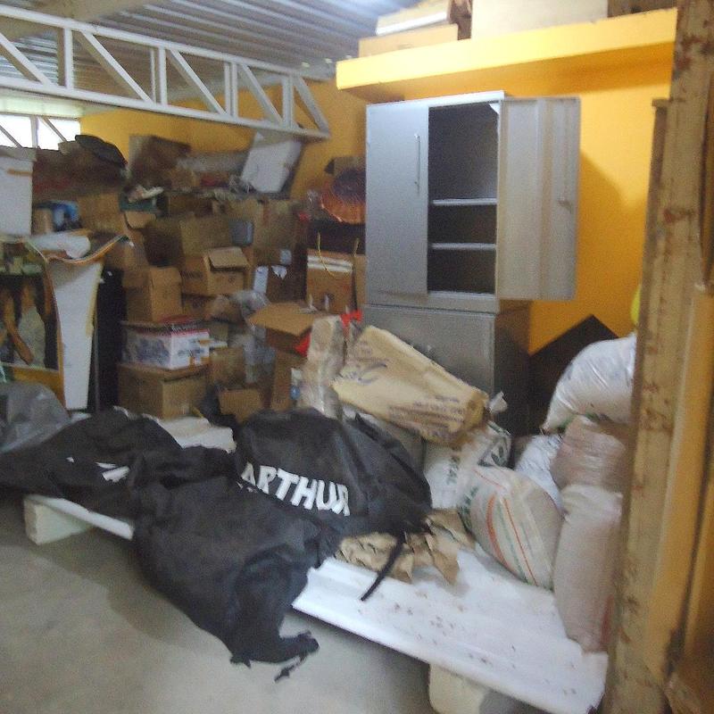 Figura 78 do Laudo 0392/2016 da Polícia Federal — Imagem do interior do depósito.