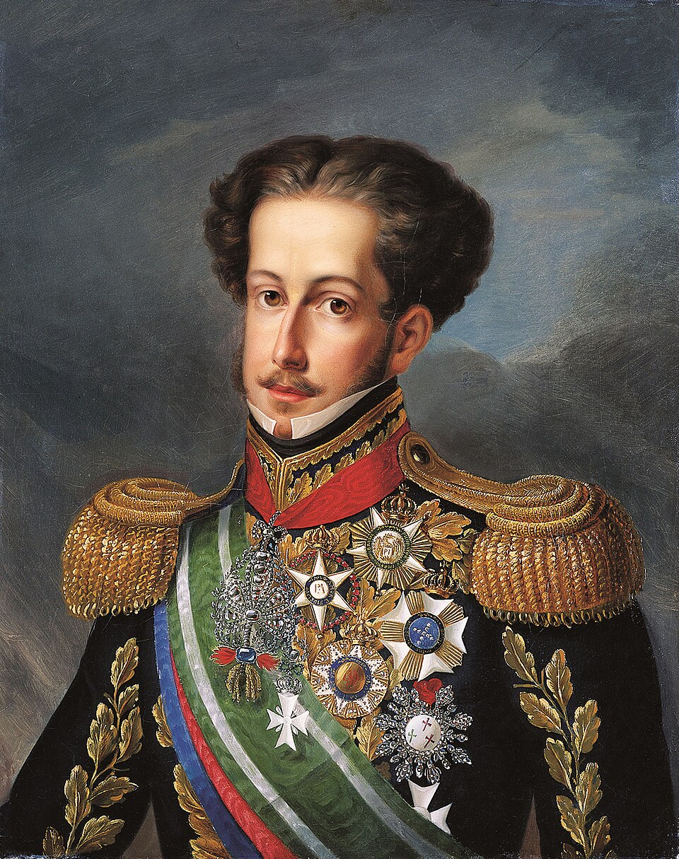 Retrato de Dom Pedro I, que outorgou a Constituição de 1824 e criou o Supremo Tribunal de Justiça, capa do dossiê.