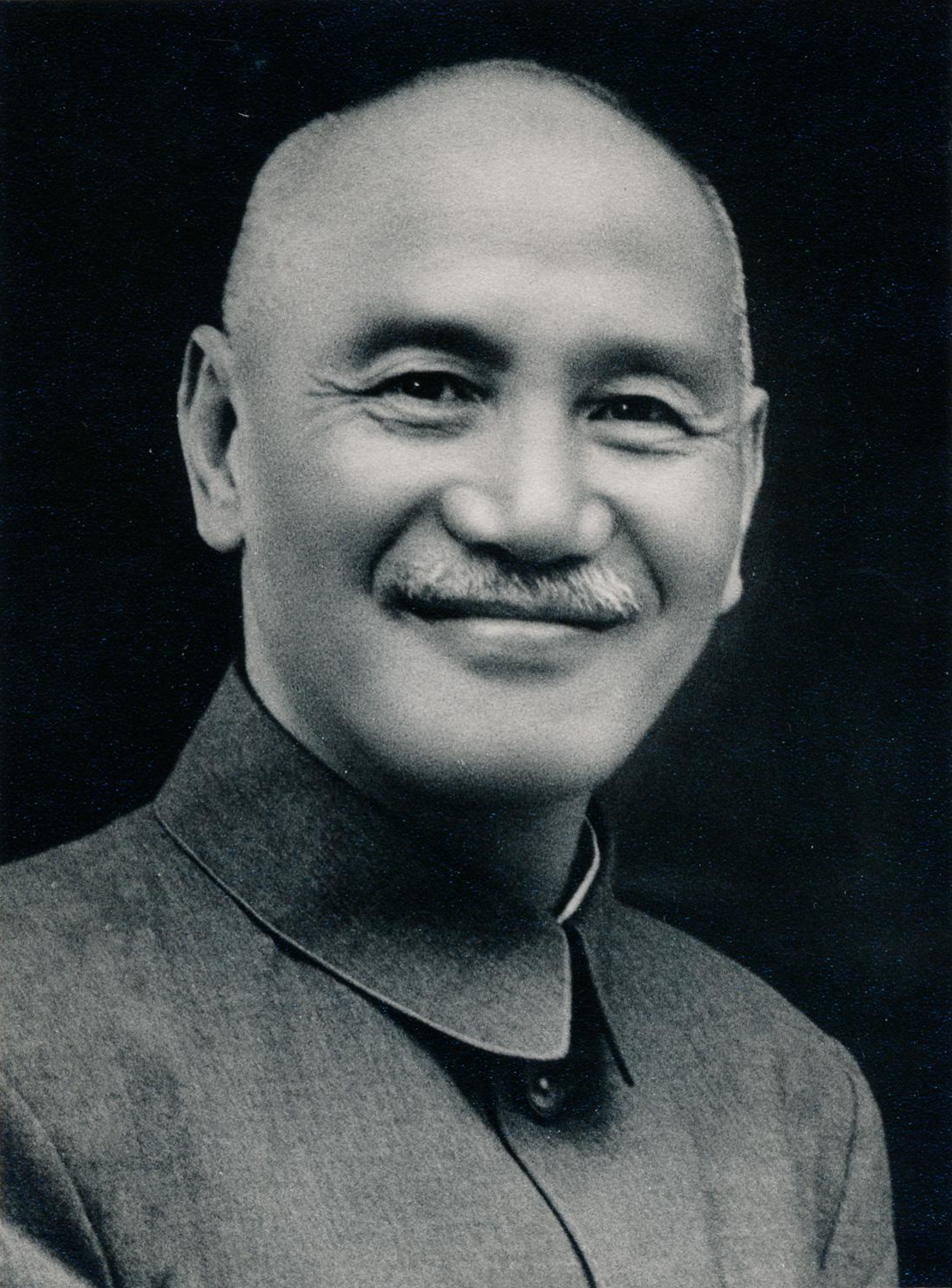 Chiang Kai-shek, líder do Kuomintang e da República da China.