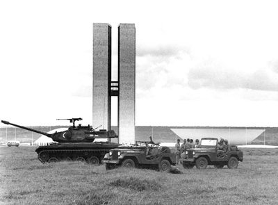 Tanques em Brasília, 1964