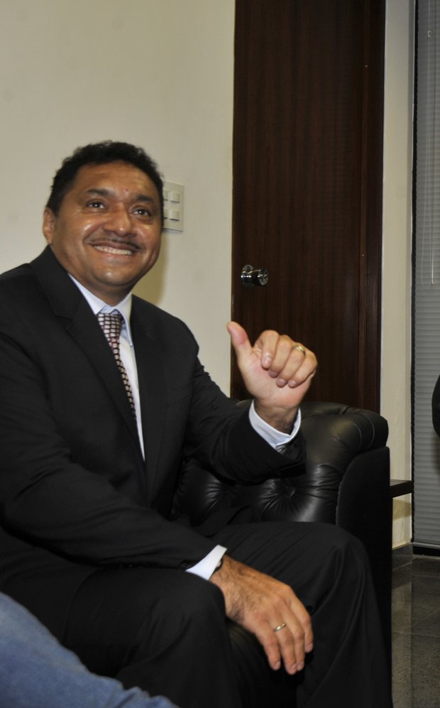 Tiririca (Francisco Everardo Oliveira Silva) em 2010, ano de sua eleição.